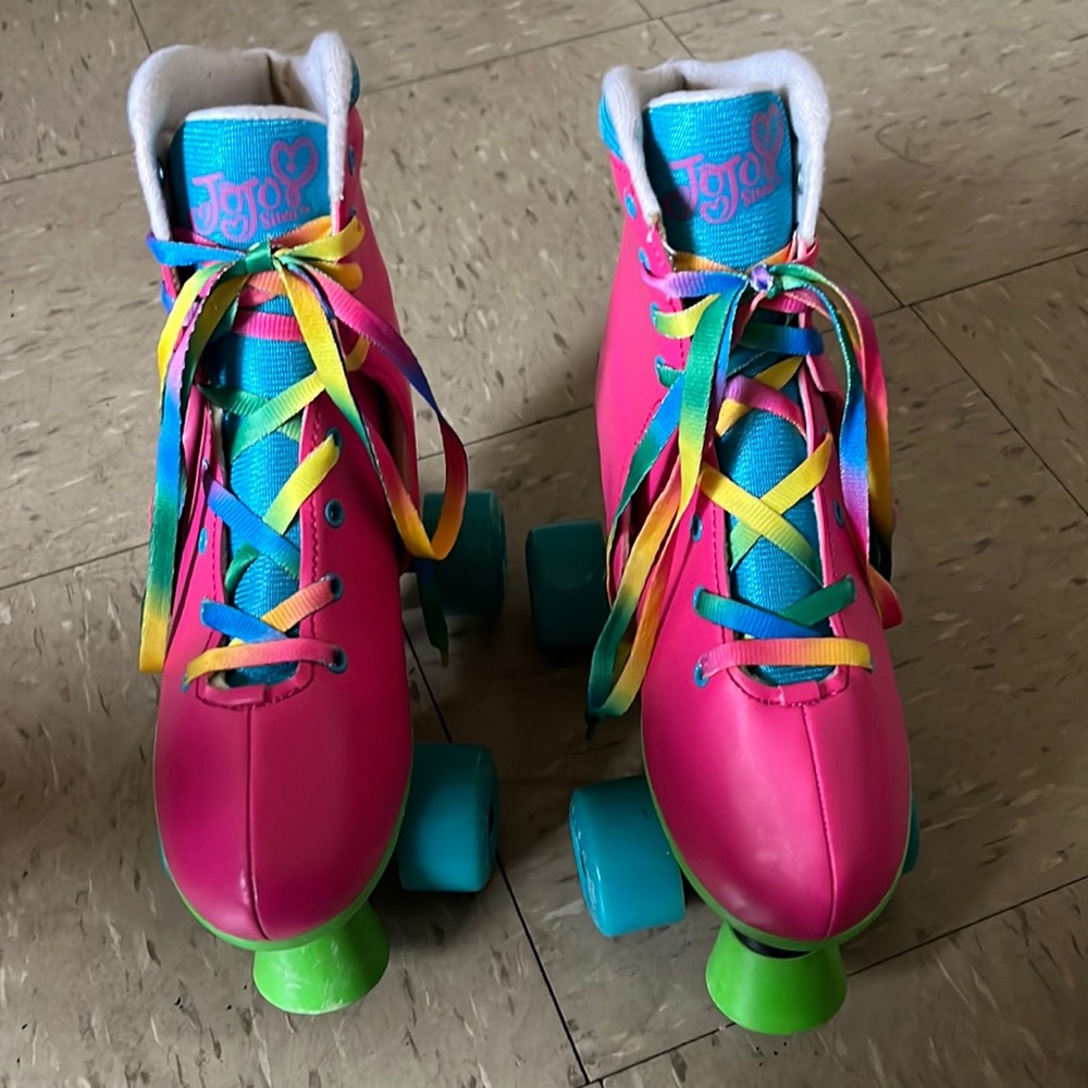 Beautiful Pink Skates
